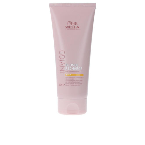 Wella Professionals Invigo Blonde Recharge Acondicionador Resalta Tonos Rubios Cálidos