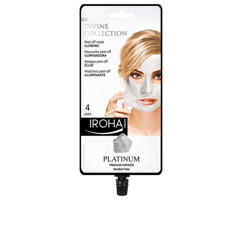 Iroha Platinum Iroha Peel Off Glowing Mask Bright Natural Radiance