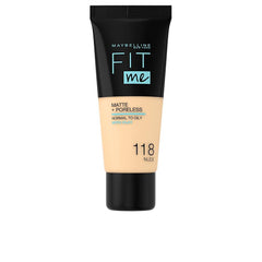 Maybelline Fit Me Base De Maquillaje Mate Control De Brillo Y Poros