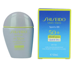 Shiseido Sun Care Sports Crème BB Teintée Solaire Protection Optimale En Plein Air