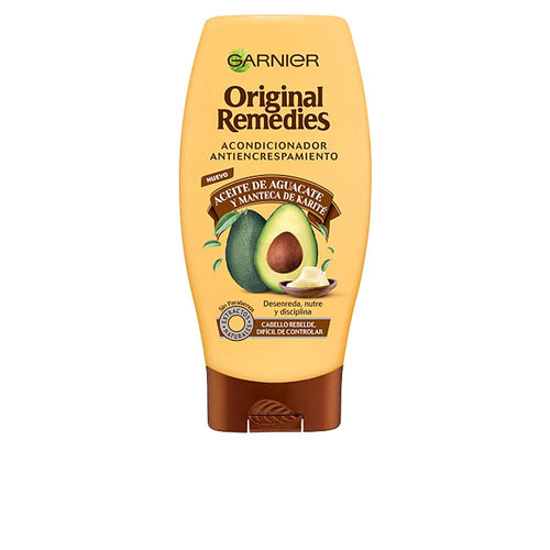 Garnier Original Remedies Acondicionador De Aguacate Y Karité Control De Frizz Eficaz