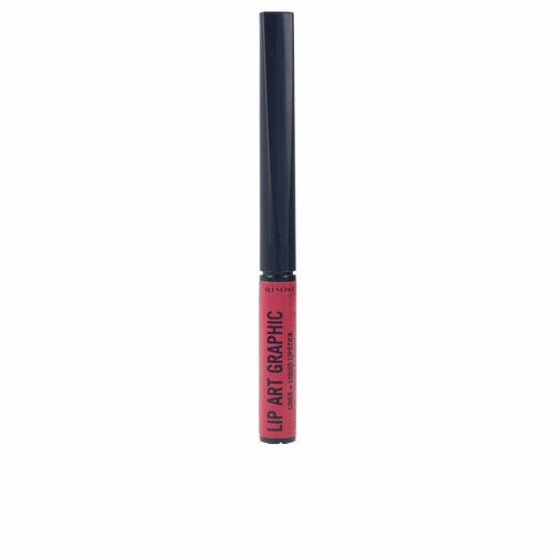 Rimmel London Lip Art Grafischer Liner Und Flüssiger Lippenstift Geschmeidiger Seidenglanz