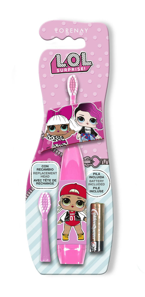 Cartoon L.o.l. Surprise Elektrische Zahnbürste Für Kinder Lebhaft Rosa Design