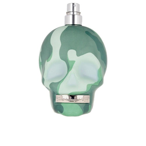 Police Camouflage Police Perfume Eau De Toilette Diseño De Calavera Icónico