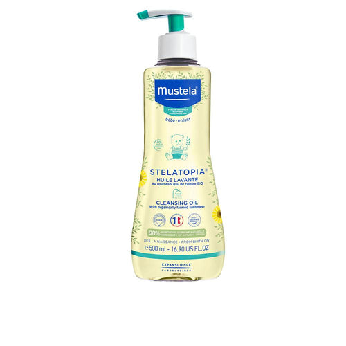 Mustela Stelatopia Bade Und Duschöl 98% Natürliche Inhaltsstoffe