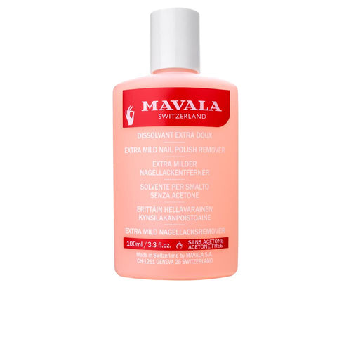 Mavala Quitaesmalte Rosa Nail Polish Remover Gentle Acetone Free Formula