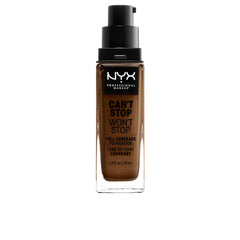 Nyx Professional Make Up Can't Stop Won't Stop Fond De Teint Full Coverage Teint Impeccable Toute La Journée