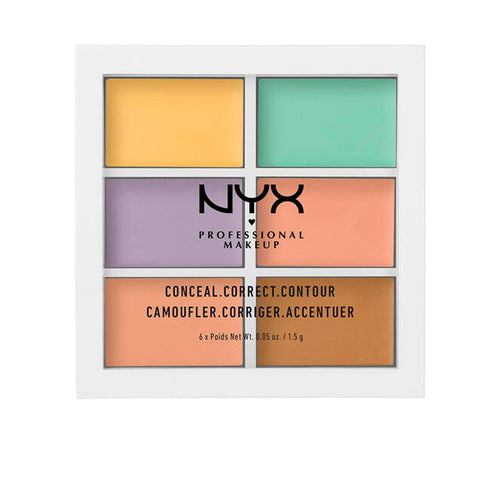 Nyx Professional Make Up Conceal Correct Contour Palette De Maquillage Contours Parfaits À Chaque Fois