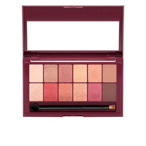 Maybelline The Burgundy Bar Palette Ombres À Paupières Teintes Versatiles Pour Un Regard