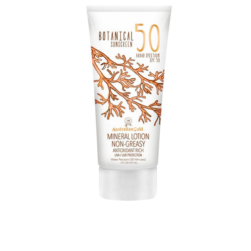 Australian Gold Botanical Mineral Sunscreen Lotion SPF50 Lightweight Natural Defense