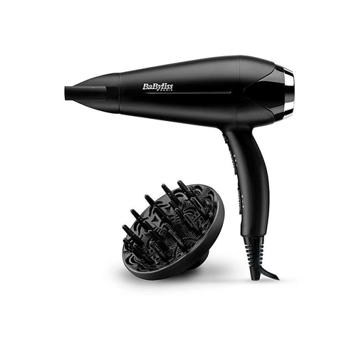 Secador De Pelo Babyliss Secador D572De Turbo Smooth Tecnología Iónica Para Brillo