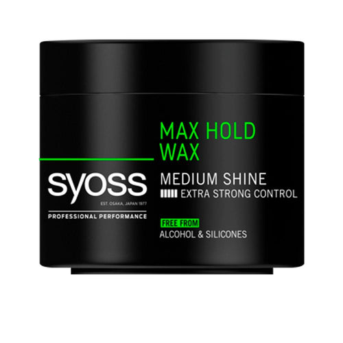 Syoss Cera Syoss Cire Capillaire Fixante Sans Silicones Maintien Puissant Brillant