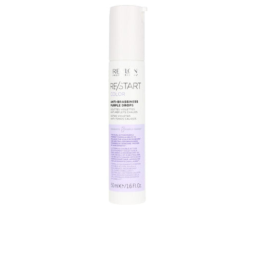 Revlon Re-Start Gotas Violeta Tratamiento Capilar Anti Amarilleo Para Cabello Rubio Rubio Radiante
