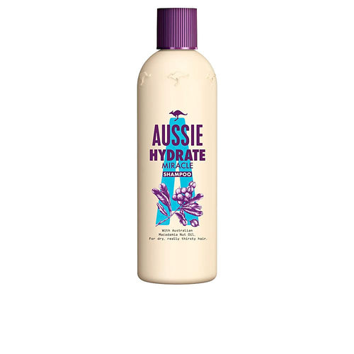 Aussie Miracle Hydration Shampoo Pour Cheveux Secs Abîmés