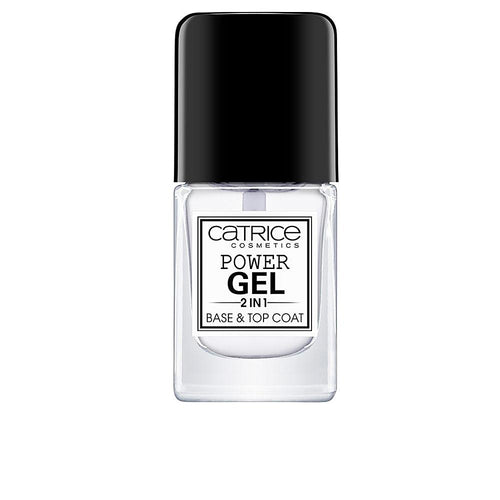 Catrice Power Gel 2 In 1 Base Y Top Coat Para Uñas Brillo Vegano Duradero