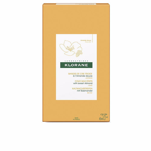 Klorane A La Almendra Dulce Cold Wax Strips Silky Skin In Minutes