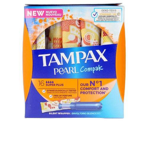 Tampax Pearl Compak Super Plus Tampon Confort Total Et Sécurité