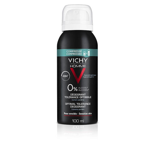 Vichy Vichy Homme Sensitiver Deodorant Spray Für Männer 48 Stunden Schutz