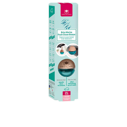 Cristalinas Coche Cristalinas Désodorisant Pour Voiture Fraîcheur Marine Intense