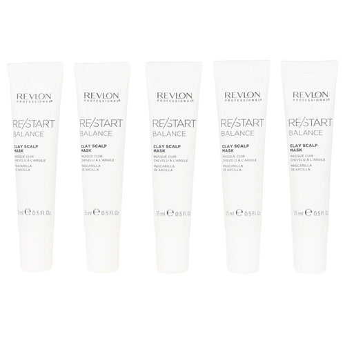 Revlon Re-Start Mascarilla Para Cuero Cabelludo Equilibrio Natural Y Detox