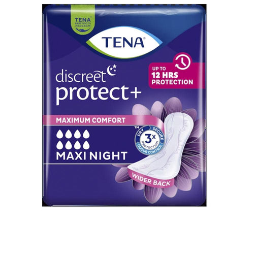 Tena Lady Tena Lady Maxi Night Protège Slips Pour Incontinence Protection Triple Action Avancée