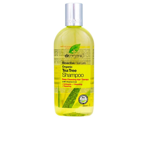 Dr Organic Tea Tree Dr Organic Shampoo Purifies Hair And Scalp