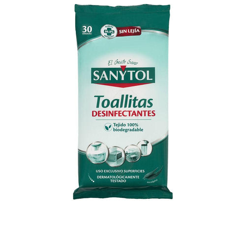 Sanytol Sanytol Multisuperficies Lingettes Désinfectantes Biodégradables Élimine 99.9% Germes