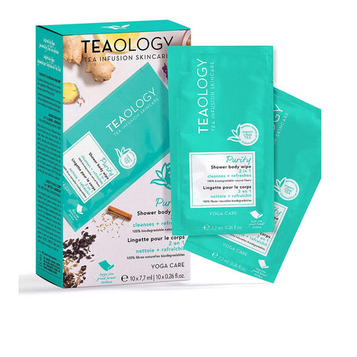 Teaology Teaology Yoga Care Lingettes Corps Infusion De Thé Organique