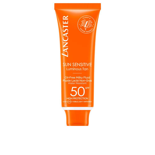 Lancaster Sun Sensitive Fluido Lechoso Sin Aceite SPF50 Protector Solar Ligero Y Eficaz