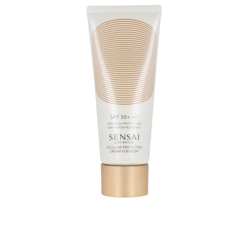 Sensai Silky Bronze Crema Solar Protectora Cuerpo SPF50+ Protección UV Máxima