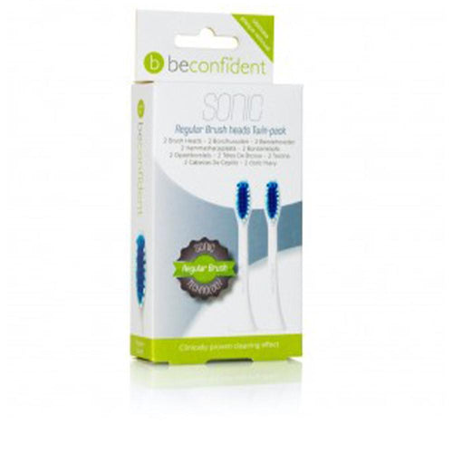 Beconfident Sonic Toothbrush Heads Color Change Indicator