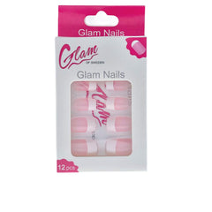 Glam Of Sweden Nails Fr Manicure Kit Pour Manucure Française Ongles Parfaits