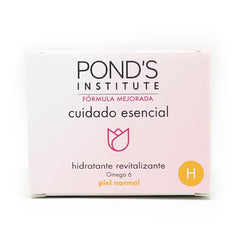 Pond's Cuidado Esencial Crema Hidratante Para Piel Normal Hidratación Para Un Brillo Duradero