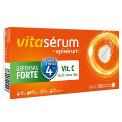 Apisérum Vitaserum Defensas Forte Effervescent Nutritional Supplement Powerful Immune Support