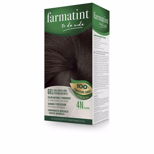 Farmatint Gel Colore Permanente Per Capelli Vibrante Nutrimento Naturale