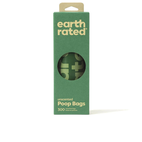 Earth Rated Earth Rated Poop Bags Distributeur Pour Animaux Sans Parfum Ultra Durable Et Antifuite