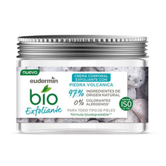 Eudermin Bio Natural Crema Exfoliante Corporal Piel Lisa E Hidratada