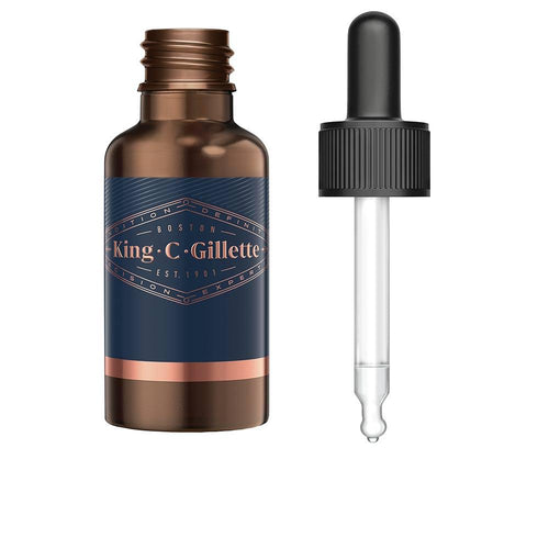 Gillette King Aceite Para Barba Hidratación Y Protección