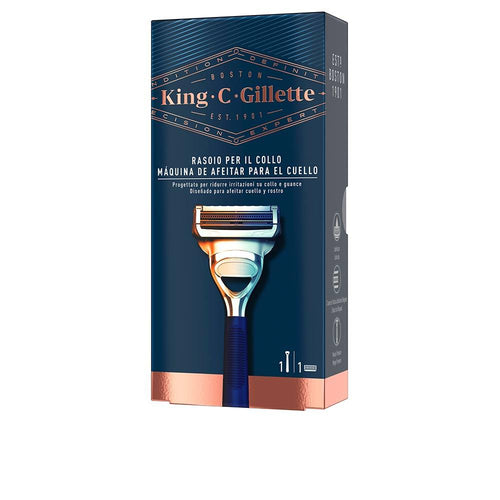 Gillette Gillette King Rasoir De Cou Rasage Parfait Sans Irritations