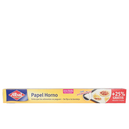 Albal Papel Horno Papier De Cuisson Antiadhésif Et Imperméable Cuisson Facile Et Propre