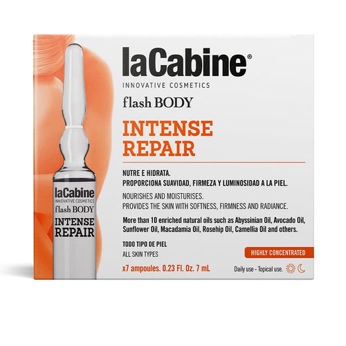 La Cabine Body Ampoules Intense Repair Hydrating Nutrient Rich Blend