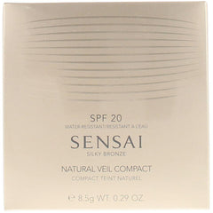 Sensai Silky Bronze Base Compacta Protección Solar Y Antienvejecimiento