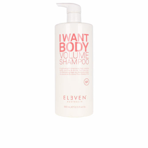 Eleven Australia I Want Body Shampooing Épaissit Et Revitalise Cheveux Fins