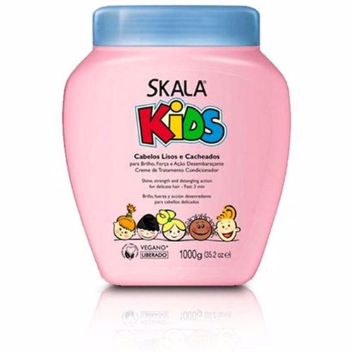 Skala Mais Cachos Crema Acondicionadora Infantil Para Cabello Delicado Hidrata Y Desenreda