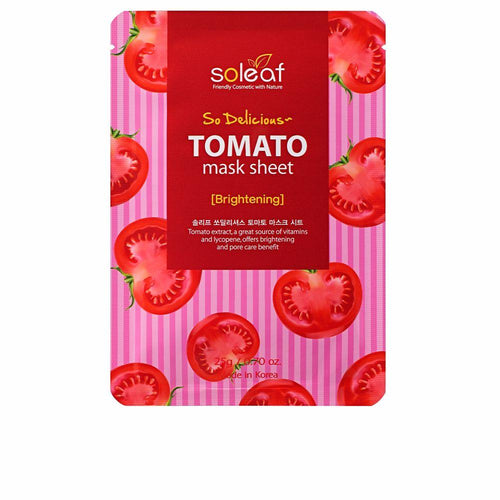 Soleaf Tomato Brightening Facial Mask Radiant Skin