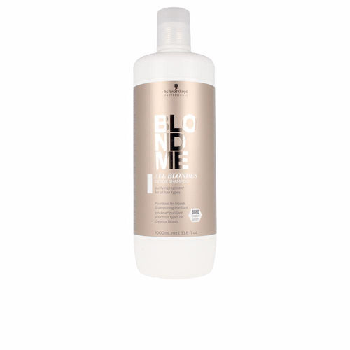 Schwarzkopf Blondme Champú Detox Para Cabello Rubio Radiante