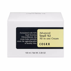 Cosrx Advanced Snail Crema Facial Para Una Piel Más Joven
