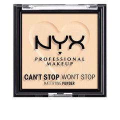 Nyx Professional Make Up Can't Stop Won't Stop Mattierender Puder 24 Stunden Matt Look