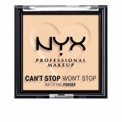 Nyx Professional Make Up Can't Stop Won't Stop Mattierender Puder 24 Stunden Matt Look