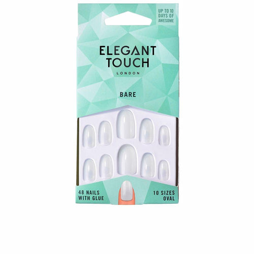 Elegant Touch Totally Bare Ongles Avec Colle Libérez Votre Créativité